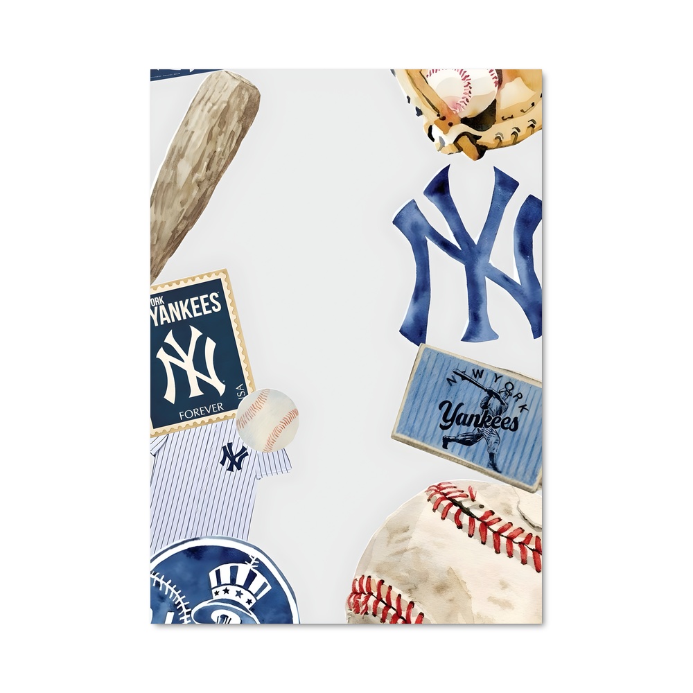 Poster Yankee Glory – affiche Baseball